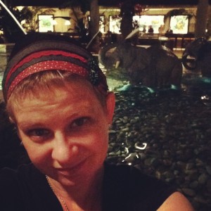 Me and some elephants at Lowes Royal Pacific Resort.
